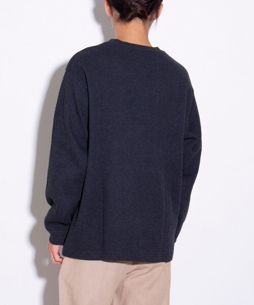 GLOSTER（グロスター）の「【GLOSTER/グロスター】ハニカムヘビーサーマルプルオーバー（Tシャツ/カットソー・メンズ・アイボリー/ミント/ブラック/グレー・L/M/S）」の20枚目の写真