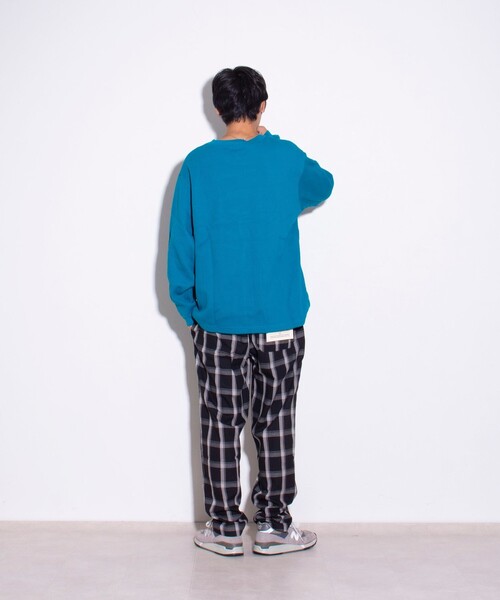 GLOSTER（グロスター）の「【GLOSTER/グロスター】ハニカムヘビーサーマルプルオーバー（Tシャツ/カットソー・メンズ・アイボリー/ミント/ブラック/グレー・L/M/S）」の14枚目の写真