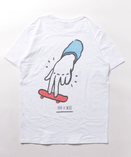 ARCHIVER（アーカイバ）の「【Bs】【it】【Veni Vedi Vici】FINGER SKATE TEE（Tシャツ/カットソー・レディース・ホワイト・SMALL）」の2枚目の写真