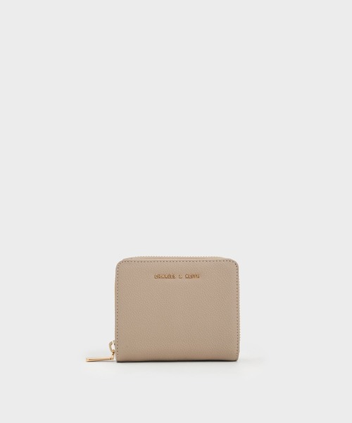 Charles&Keith☆ジップアラウンド ミニウォレット CHARLES ＆ KEITH 財布 ジップアラウンド ミニウォレット / Zip
