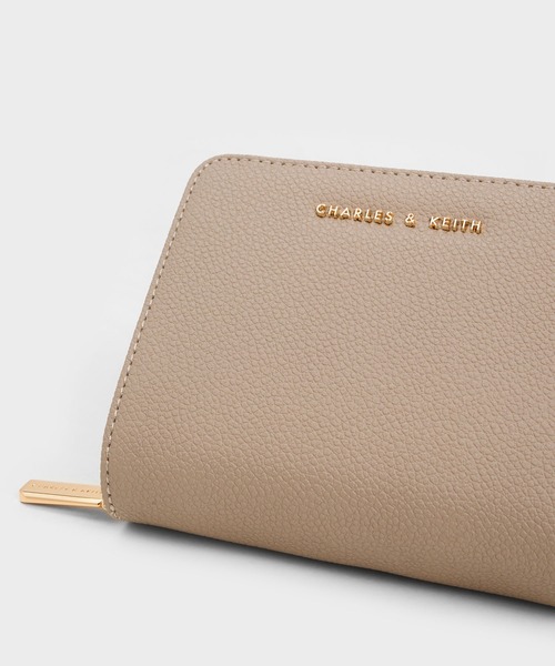   ジップアラウンド ミニ ウォレット ユニセックス ジップアラウンドスモールウォレット（財布）｜CHARLES & KEITH