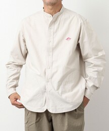 DANTON | 【DANTON/ダントン】BAND COLLAR SHIRT SOX(シャツ/ブラウス)