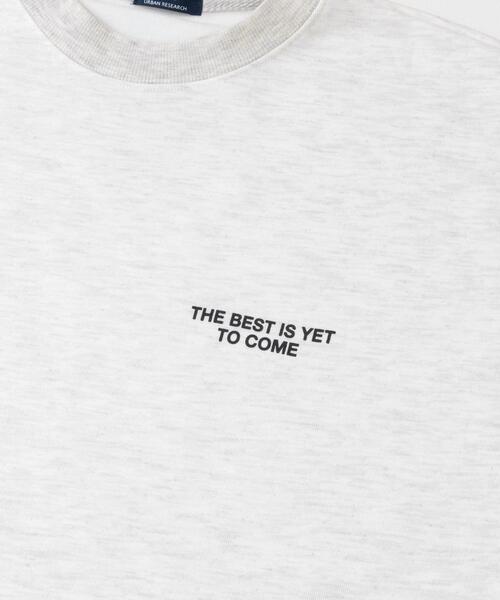 ITEMS URBANRESEARCH（アイテムズ アーバンリサーチ）の「ワンポイントロゴクルーネックスウェットプルオーバー（スウェット・メンズ・グレー系その他/グリーン/オートミール/ブラック・LARGE/MEDIUM）」の18枚目の写真
