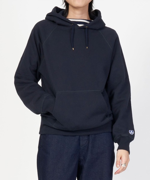 ORCIVAL（オーシバル）の「FRENCH TERRY HOODIE フレンチ テリー フーディー パーカー（パーカー・レディース・グレー系その他/ホワイト系その他/ベージュ系その他/ネイビー・2/4/3/1）」の4枚目の写真