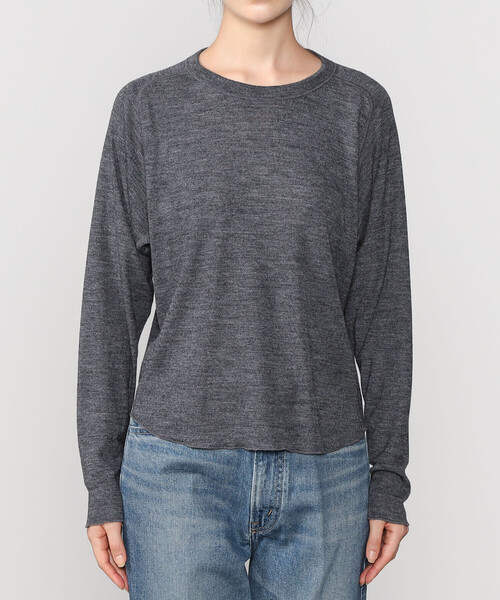 美品▲TICCA ティッカ / バンドカラーウール 長袖シャツ▲キャメル 美品△TICCA ティッカ / バンドカラーウール 長袖シャツ