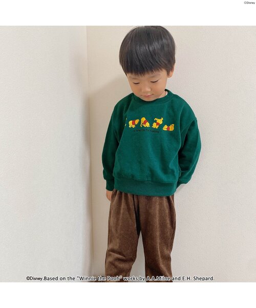 Disney（ディズニー）の「WEB限定ディズニーキャラクタートレーナー（スウェット・キッズ・ターコイズブルー/パープル/グリーン/レッド/イエロー/チャコール・80/120/100/110/90/130/140）」の16枚目の写真