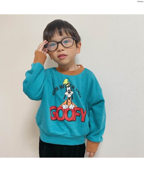 Disney（ディズニー）の「WEB限定ディズニーキャラクタートレーナー（スウェット・キッズ・ターコイズブルー/パープル/グリーン/レッド/イエロー/チャコール・80/120/100/110/90/130/140）」の17枚目の写真