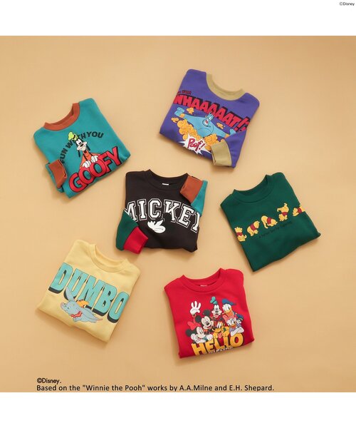 Disney（ディズニー）の「WEB限定ディズニーキャラクタートレーナー（スウェット・キッズ・ターコイズブルー/パープル/グリーン/レッド/イエロー/チャコール・80/120/100/110/90/130/140）」の20枚目の写真