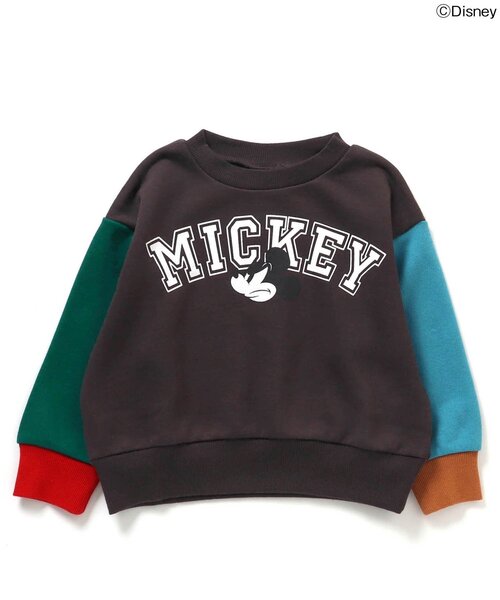 Disney（ディズニー）の「WEB限定ディズニーキャラクタートレーナー（スウェット・キッズ・ターコイズブルー/パープル/グリーン/レッド/イエロー/チャコール・80/120/100/110/90/130/140）」の8枚目の写真