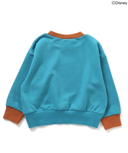 Disney（ディズニー）の「WEB限定ディズニーキャラクタートレーナー（スウェット・キッズ・ターコイズブルー/パープル/グリーン/レッド/イエロー/チャコール・80/120/100/110/90/130/140）」の10枚目の写真