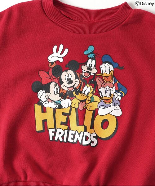 Disney（ディズニー）の「WEB限定ディズニーキャラクタートレーナー（スウェット・キッズ・ターコイズブルー/パープル/グリーン/レッド/イエロー/チャコール・80/120/100/110/90/130/140）」の15枚目の写真