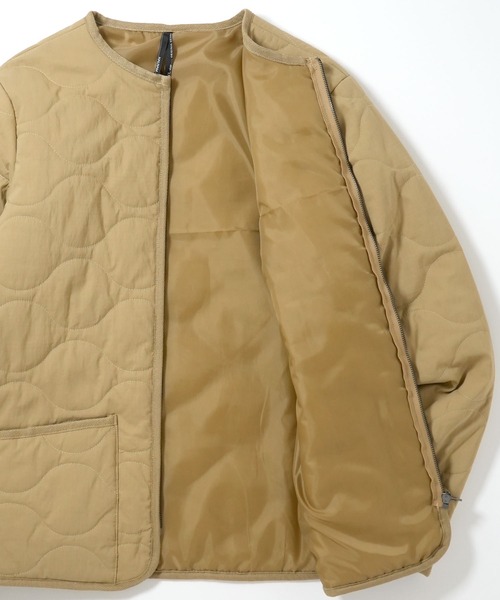 FUC ジャケット　値下げします。 セール】インナー フェイクダウン ジャケット（ノーカラージャケット