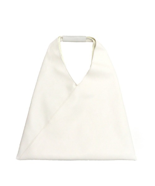 DONOBAN(ドノバン)の「サンカクトート(トートバッグ・レディース・アイボリー/ブラック/シルバー・F)」の16枚目の写真