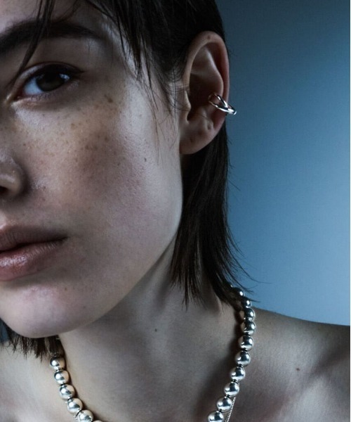 【quip queint】loop ear cuff SV / QU058（イヤーカフ）｜quip queint（クイップクエイント）