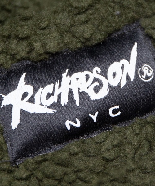 bonjour records（ボンジュールレコーズ）の「【Richardson/リチャードソン】 Fleece Beanie Cap フリースビーニーキャップ（ニットキャップ/ビーニー・メンズ・モスグリーン/オリーブ・FREE）」の9枚目の写真