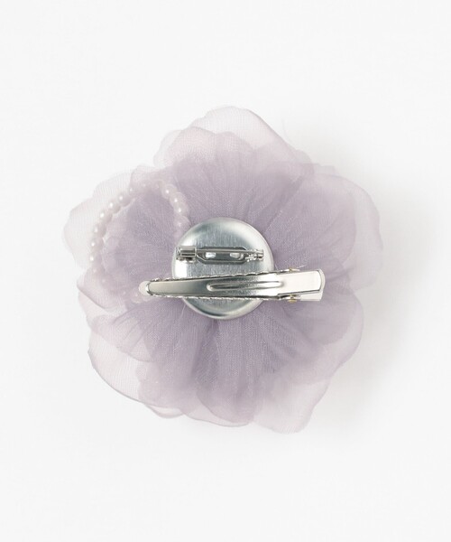 B:MING by BEAMS（ビーミングバイビームス）の「【セレモニー・フォーマル】コンビ フラワー コサージュ（ブローチ/コサージュ・レディース・グレー/ホワイト・ONE SIZE）」の10枚目の写真