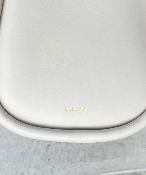 Rouge vif（ルージュヴィフ）の「【ORSETTO/オルセット】NOCEレザーハンドバッグ（ハンドバッグ・レディース・ブラック/アイボリー・フリー）」の12枚目の写真