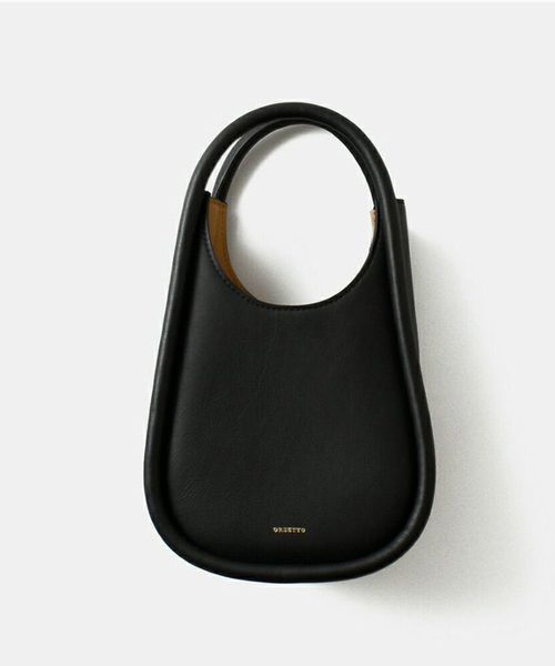 Rouge vif（ルージュヴィフ）の「【ORSETTO/オルセット】NOCEレザーハンドバッグ（ハンドバッグ・レディース・ブラック/アイボリー・フリー）」の15枚目の写真