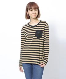 X-girl | BASIC STRIPED L/S TOP(Tシャツ/カットソー)