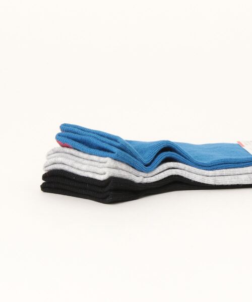 PUMA（プーマ）の「PUMA プーマ キッズ クォーター ソックス 3足組（ソックス/靴下・キッズ・ブルー/ブルー系その他/ホワイト系その他・21.0cm/19.0cm/17.0cm）」の6枚目の写真