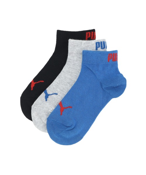 PUMA（プーマ）の「PUMA プーマ キッズ クォーター ソックス 3足組（ソックス/靴下・キッズ・ブルー/ブルー系その他/ホワイト系その他・21.0cm/19.0cm/17.0cm）」の16枚目の写真