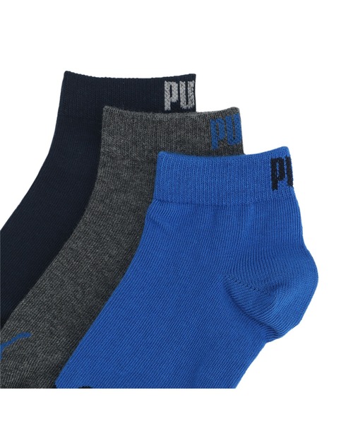 PUMA（プーマ）の「PUMA プーマ キッズ クォーター ソックス 3足組（ソックス/靴下・キッズ・ブルー/ブルー系その他/ホワイト系その他・21.0cm/19.0cm/17.0cm）」の13枚目の写真