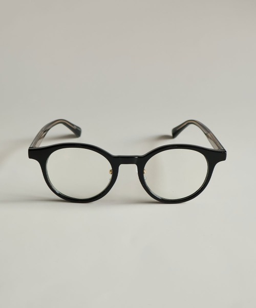 4INT.（フォイント）の「ボストンフレーム メガネ / UVカット（メガネ・メンズ・ブラック/ブラウン/クリア・FREE）」の4枚目の写真