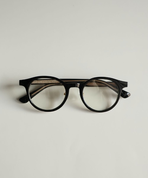 4INT.（フォイント）の「ボストンフレーム メガネ / UVカット（メガネ・メンズ・ブラック/ブラウン/クリア・FREE）」の6枚目の写真