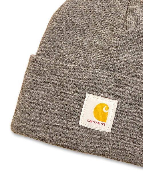 Carhartt（カーハート）の「【Carhartt/カーハート】 A18 Acrylic Watch Cap　ビーニー　ニットキャップ（ニットキャップ/ビーニー・メンズ・ブラック/ブラウン系その他2/ブラウン系その他/ライム/ヘザーグレー/オレンジ/ネイビー/ブラック系その他/チャコールグレー・FREE）」の20枚目の写真