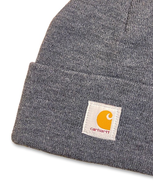 Carhartt（カーハート）の「【Carhartt/カーハート】 A18 Acrylic Watch Cap　ビーニー　ニットキャップ（ニットキャップ/ビーニー・メンズ・ブラック/ブラウン系その他2/ブラウン系その他/ライム/ヘザーグレー/オレンジ/ネイビー/ブラック系その他/チャコールグレー・FREE）」の17枚目の写真
