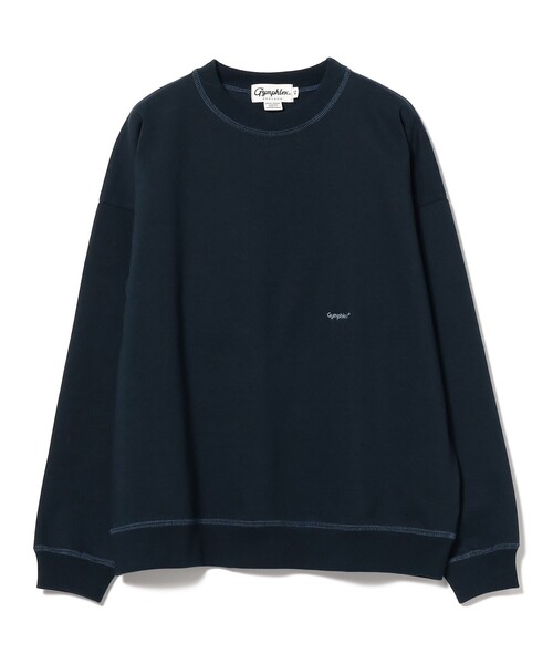 GYMPHLEX(ジムフレックス)の「GYMPHLEX / クルーネック ロングスリーブ Tシャツ(Tシャツ/カットソー・レディース・ネイビー/オフホワイト/ライトグレー/ライトブルー・X-SMALL)」の4枚目の写真