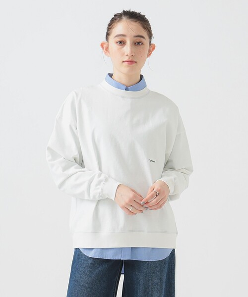 GYMPHLEX / クルーネック ロングスリーブ Tシャツ ライトグレー GYMPHLEX ＼クーポンあり／SALE！ジムフレックス Gymphlex