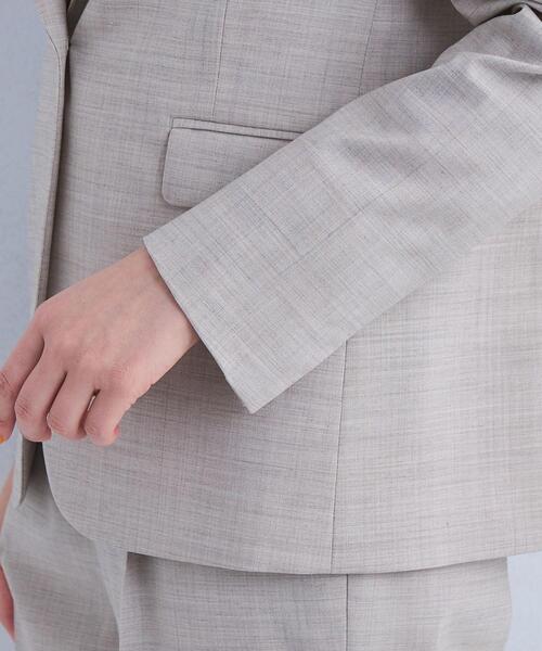 美品 グリーンレーベルリラクシング カチリラ セットアップ ライトグレー 40 green label relaxing（グリーンレーベルリラクシング）の「カチリラ