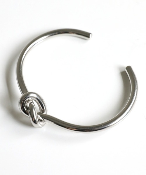 select MOCA(セレクトモカ)の「ノットバングル(バングル/リストバンド・レディース・シルバー/ゴールド・FREE)」の7枚目の写真