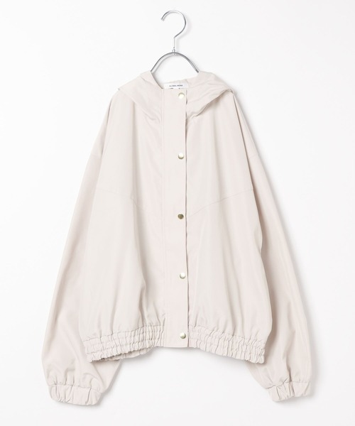 GLOBAL WORK（グローバルワーク）の「洗える撥水切り替えマンパ/976078（マウンテンパーカー・キッズ・ブラック/ナチュラル・120cm/130cm/140cm/150cm/160cm/170cm）」の16枚目の写真