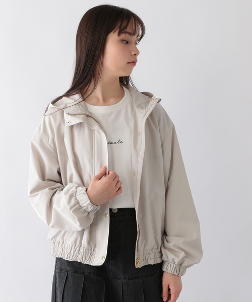 GLOBAL WORK（グローバルワーク）の「洗える撥水切り替えマンパ/976078（マウンテンパーカー・キッズ・ブラック/ナチュラル・120cm/130cm/140cm/150cm/160cm/170cm）」の14枚目の写真