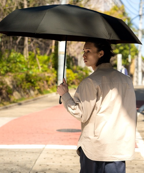 Wpc.（ダブリュピーシー）の「【公式限定アイテム】WIND RESISTANCE FOLDING UMBRELLA 68cm 雨傘 晴雨兼用 折りたたみ 耐風 Wpc.（折りたたみ傘・メンズ・ブラック/ネイビー・FREE）」の20枚目の写真