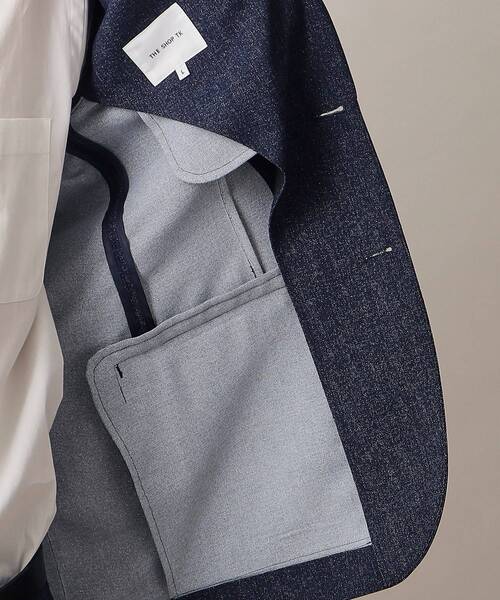 【セール】【セットアップ可】AVANT AIR デニムライクジャケット（テーラードジャケット）｜THE SHOP TK （ザ ショップ ティーケー ）