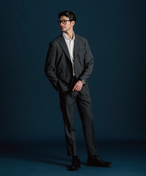 【セール】【セットアップ可】AVANT AIR デニムライクジャケット（テーラードジャケット）｜THE SHOP TK （ザ ショップ ティーケー ）