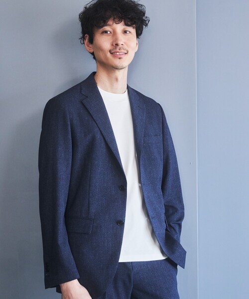 【セール】【セットアップ可】AVANT AIR デニムライクジャケット（テーラードジャケット）｜THE SHOP TK （ザ ショップ ティーケー ）