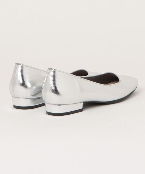 JOLI ENCORE ジョリーアンコール SQ FLAT 2 スクエアフラット 2 JE80224 SILVER（パンプス）｜ABC-MART（エービーシーマート）