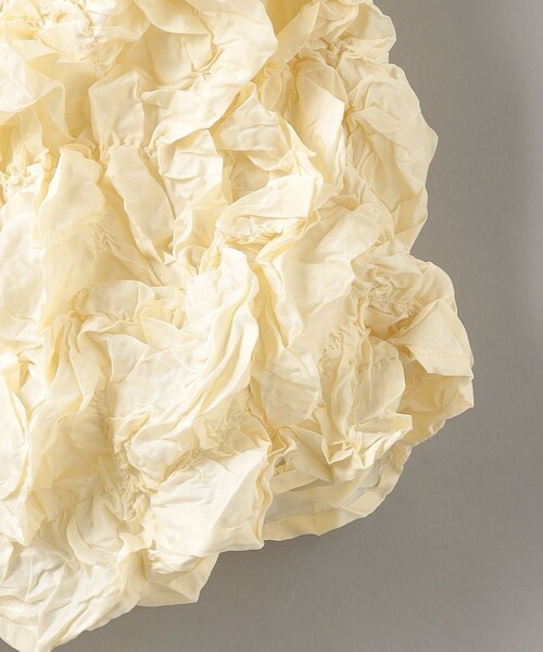 BEAUTY&YOUTH UNITED ARROWS(ビューティーアンドユースユナイテッドアローズ)の「ポリエステル シャーリング タイトスカート(スカート・レディース・ブラック/オフホワイト・FREE)」の5枚目の写真