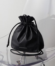 【SETUP7】SPECIAL PU DRAWSTRINGS BAG 巾着バッグ スマホショルダー