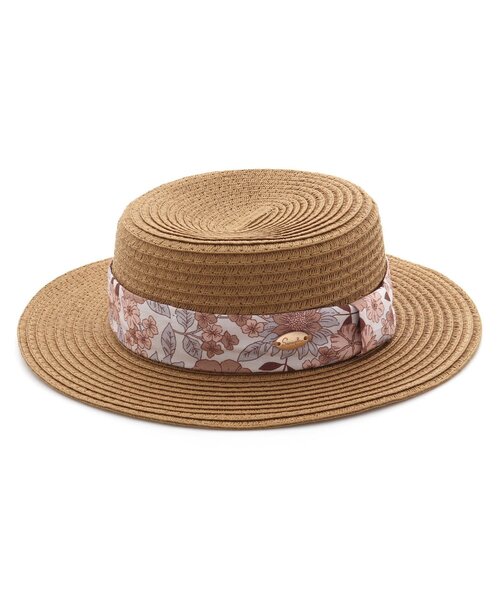 Seraph(セラフ)の「カンカン帽(ハット・キッズ・ブラウン/キナリ/ベージュ・56/54/52/50/48)」の3枚目の写真