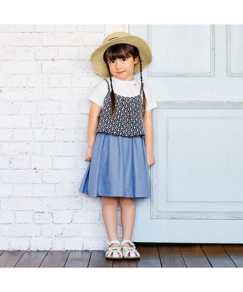 Seraph(セラフ)の「カンカン帽(ハット・キッズ・ブラウン/キナリ/ベージュ・56/54/52/50/48)」の4枚目の写真