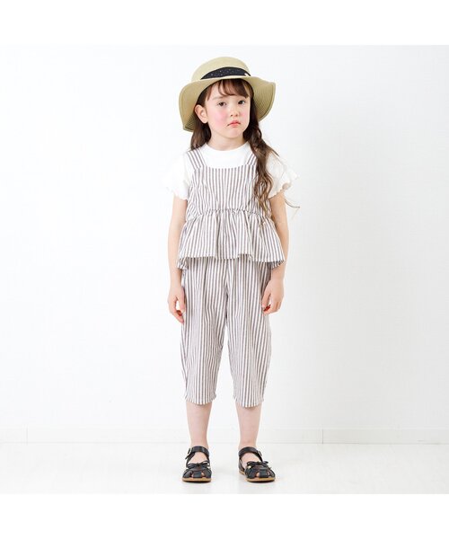 Seraph(セラフ)の「カンカン帽(ハット・キッズ・ブラウン/キナリ/ベージュ・56/54/52/50/48)」の5枚目の写真