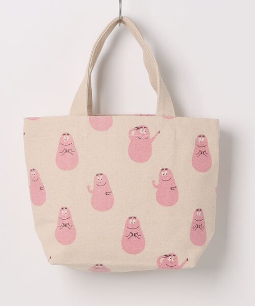 salle de bal（サルデバル）の「BARBAPAPA / バーバパパ ミニトート ランチバッグ mini tote FRH（トートバッグ・レディース・アイボリー/イエロー/サックスブルー/パープル/ブラック/ピンク・FREE）」の10枚目の写真