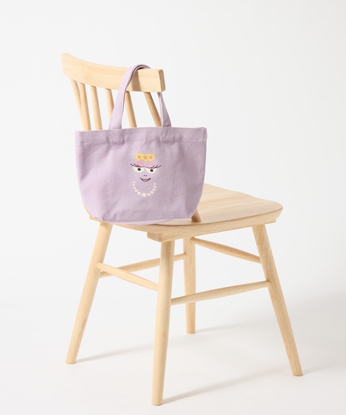salle de bal（サルデバル）の「BARBAPAPA / バーバパパ ミニトート ランチバッグ mini tote FRH（トートバッグ・レディース・アイボリー/イエロー/サックスブルー/パープル/ブラック/ピンク・FREE）」の18枚目の写真