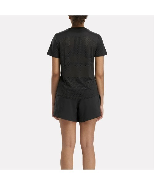 Reebok（リーボック）の「ランニング スピードウィック Tシャツ / RUNNING SPEEDWICK TEE（Tシャツ/カットソー・レディース・ブラック/ブルーグレー/ホワイト・X-SMALL/X-LARGE/XX-LARGE/LARGE/MEDIUM/SMALL）」の4枚目の写真
