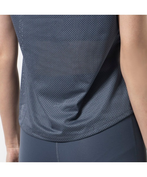 Reebok（リーボック）の「ランニング スピードウィック Tシャツ / RUNNING SPEEDWICK TEE（Tシャツ/カットソー・レディース・ブラック/ブルーグレー/ホワイト・X-SMALL/X-LARGE/XX-LARGE/LARGE/MEDIUM/SMALL）」の18枚目の写真